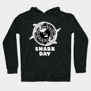 Oceanic Whitetip Shark Day Hoodie